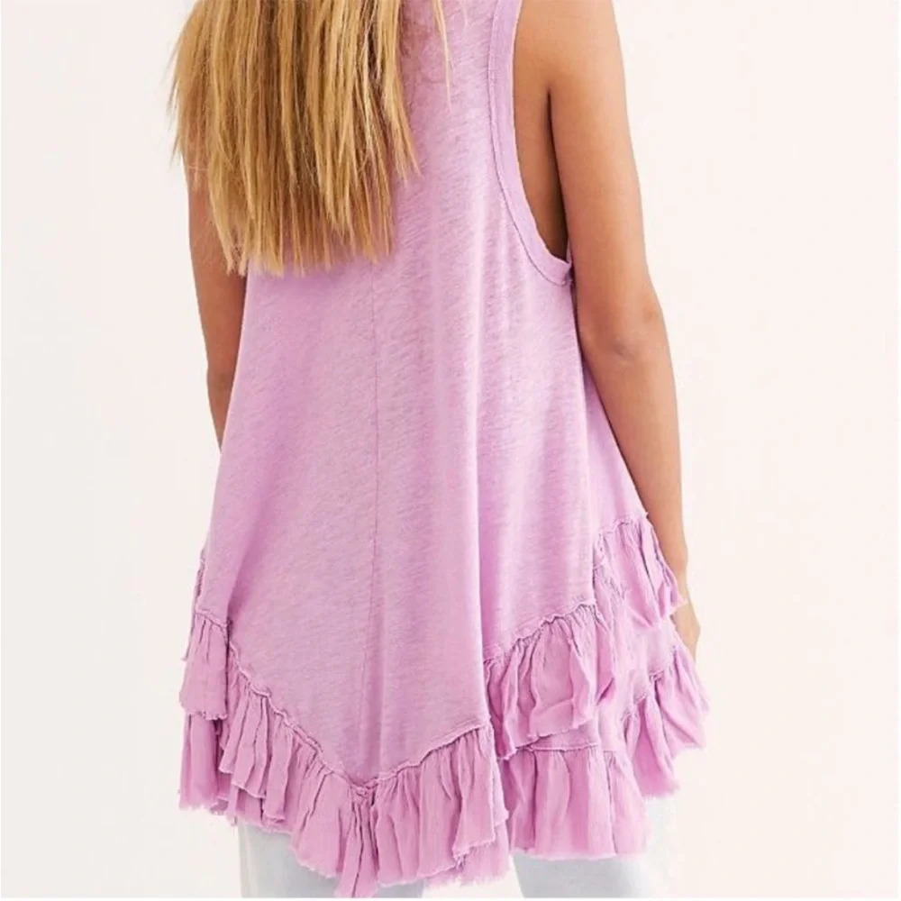 COPY - We The Free Lavender Knit Tank - Picture 2 of 12